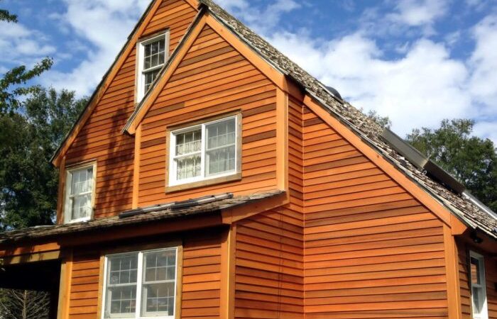 Siding cedar