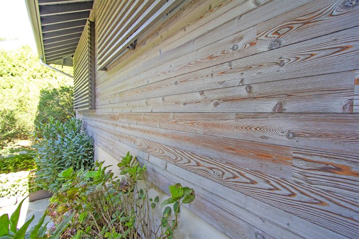 Shou sugi ban cedar siding