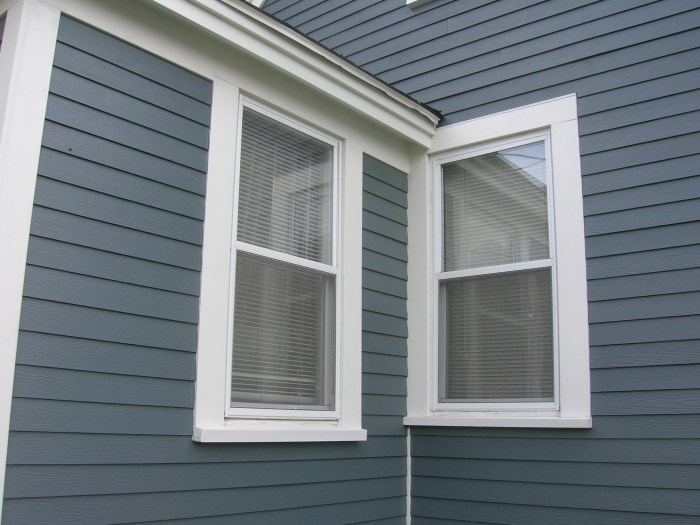 Vinyl over wood siding
