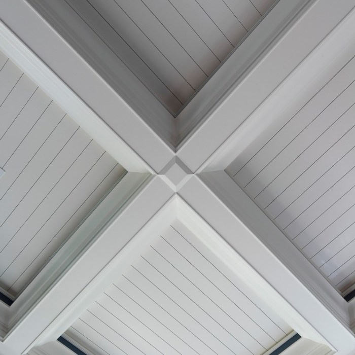 Composite shiplap exterior siding