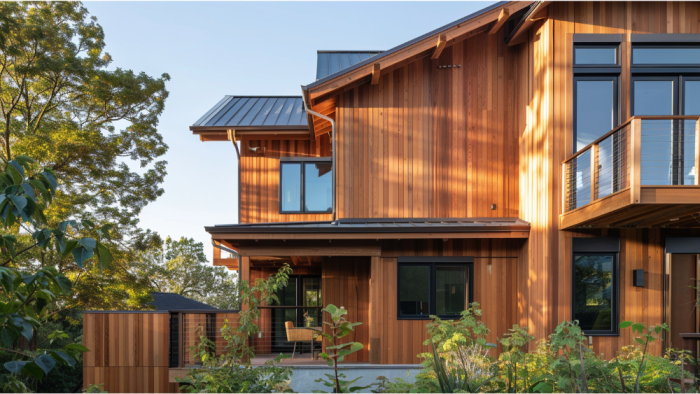 Repairing cedar siding