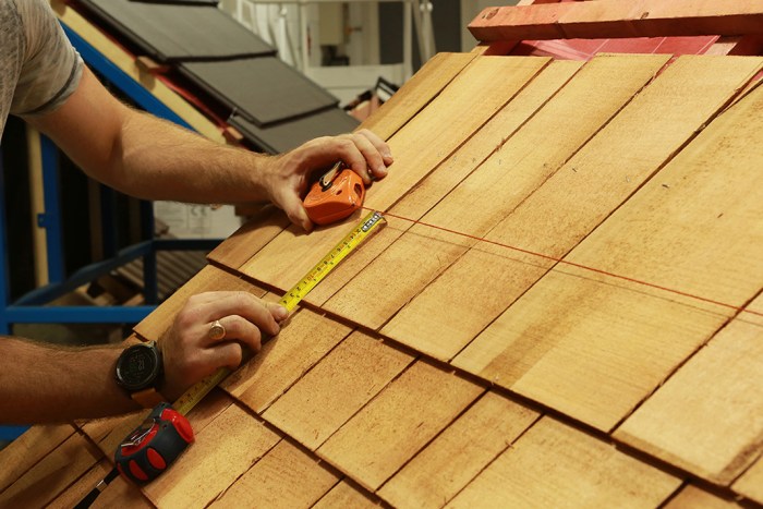 Repairing cedar siding