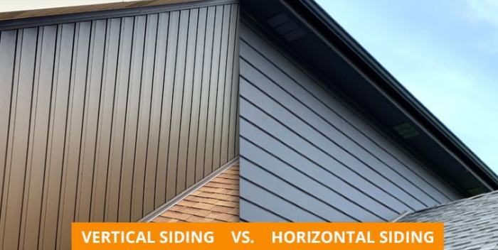 Installing vertical wood siding